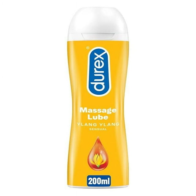 Durex YLANG Massage Lube- Water Based Lubricant 200ml (PACK OF 2)