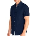 thumbnail image 4 of Camisa Para Hombre Shendy Vendy Slim Fit Strech Manga Corta, 4 of 5