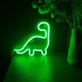 thumbnail image 3 of Neon Light LED Dinosaur Sign Shaped Decor Light,Wall Decor for Christmas,Birthday PartyDecor(Green) XianweiShao 8390615108119, 3 of 4