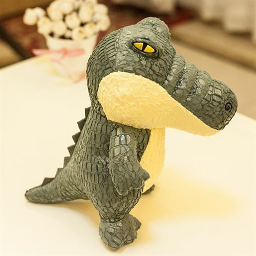 9" Crocodile Plush Stuffed Animals Plushie Cute Soft Cuddle Pillow for Boys Girls,Deep Green
