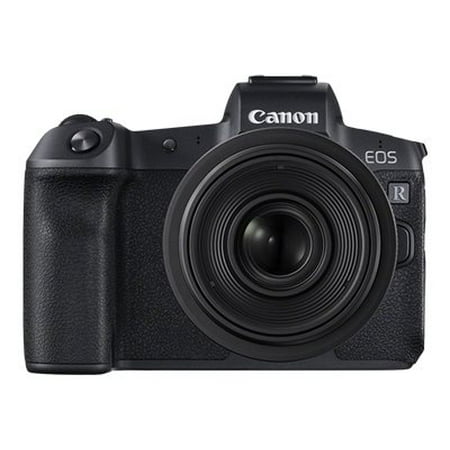 Canon - EOS R Mirrorless 4K Video Camera with RF 24-105mm f/4-7.1 IS STM Lens - Black