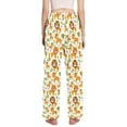 thumbnail image 3 of Dailycode Women's Pajama Pants Wide Leg Lounge Pj Bottoms With Pockets Tiger and Lion, 3 of 7