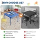 thumbnail image 5 of Juego de Mesa de Actividades Plegable para Niños: Portátil para Sala de Juegos, Manualidades, Comidas y Uso Al Aire Libre, 5 of 17