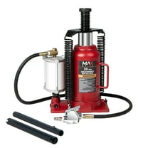 Maxority 20-Ton Air Hydraulic Pneumatic Quick Lift Car Bottle Jack with Aluminum Alloy Pump