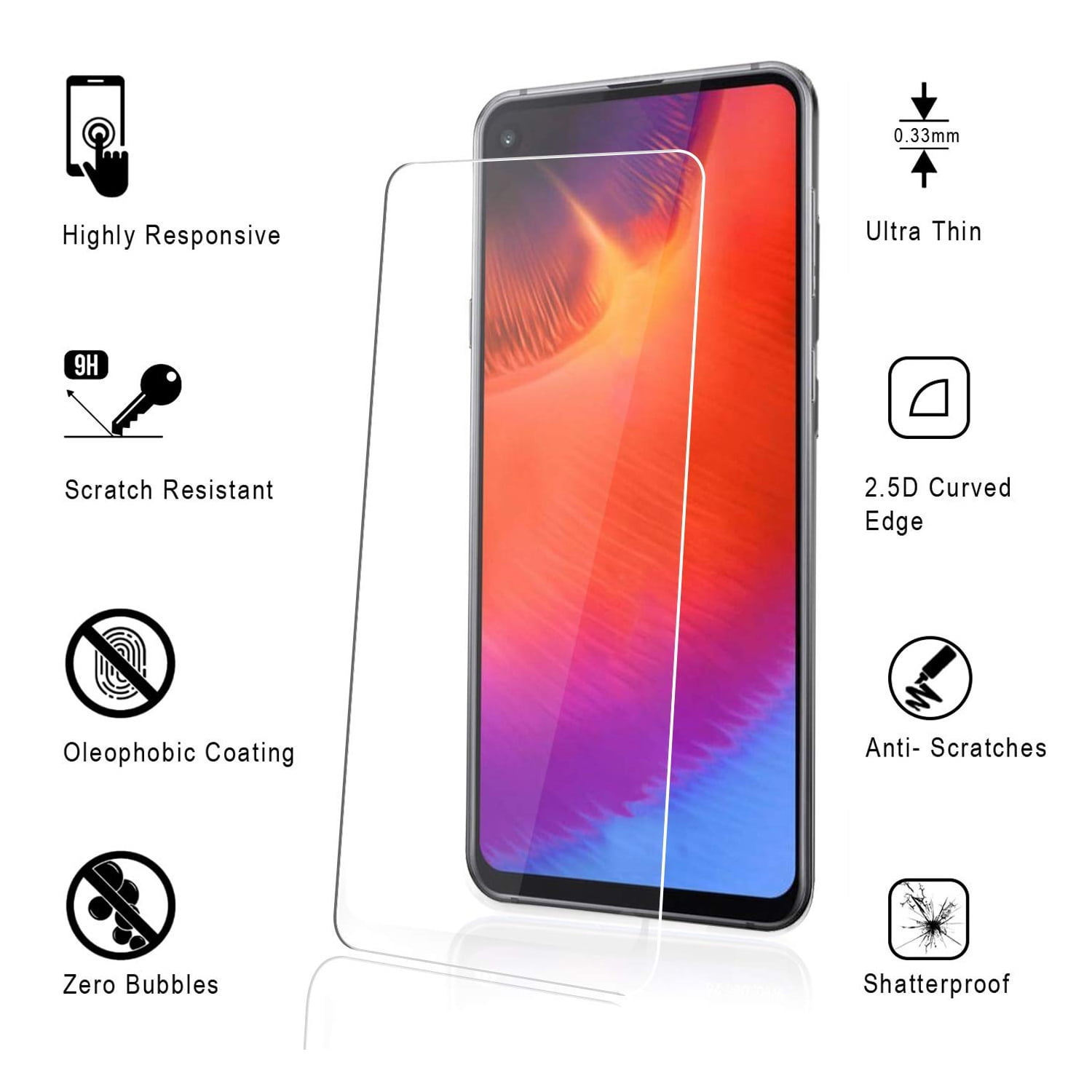 Samsung Galaxy A60 screen protector - bảo vệ cho màn hình điện thoại của bạn khỏi những vết trầy xước và va đập. Với công nghệ chất lượng cao, màn hình sẽ được bảo vệ tối đa, tăng cường tính độc đáo và thẩm mỹ của máy. Bên cạnh đó, việc cài đặt và tháo lắp rất đơn giản, không làm ảnh hưởng đến trải nghiệm sử dụng của bạn.