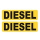 thumbnail image 4 of 2x Recordatorio DIESEL FUEL Only Funny Retro Car Sticker Calcomanías Auto Decoración Tmvgtek Accesorios para autos y motos, 4 of 8