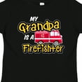 thumbnail image 4 of Inktastic My Grandpa is a Firefighter with Fire Truck Boys or Girls Toddler T-Shirt, 4 of 5