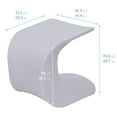 thumbnail image 2 of Wave Seat, 18in - 19.6in Seat Height, 2 of 9