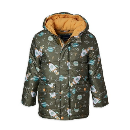 

Wippette Toddler Boy Spaceship Print Jacket Sizes 12M-4T