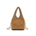 thumbnail image 2 of Lady Couture KIM Boho Chic Slouchy Shoulder Bag, Gold, 2 of 6