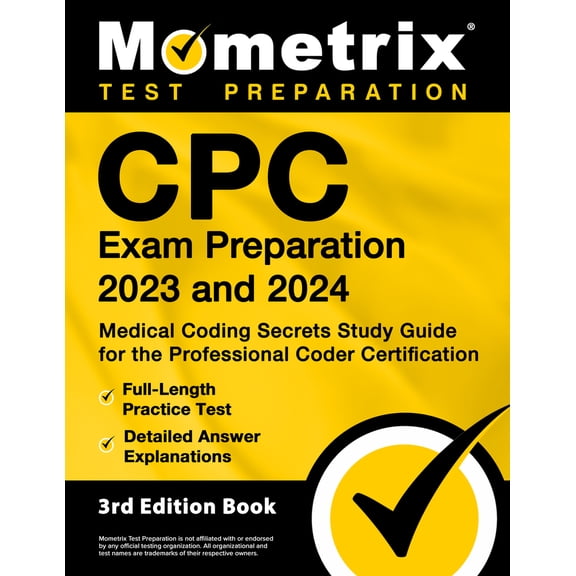 Pre-Owned CPC Exam Preparation 2023 and 2024 - Medical Coding Secrets Study Guide for the Professional Coder (Paperback) by Matthew Bowling