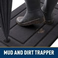 thumbnail image 3 of Buganda Door Mat for Inside, Absorbs Moisture and Low Profile Doormat Outdoor, Dirt Trapper Rugs for Entryway, 30"x48", Dark Grey, 3 of 8