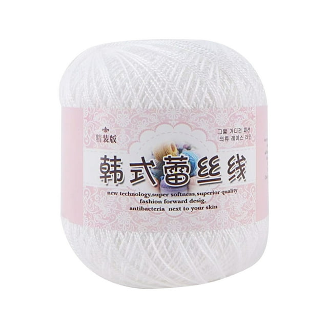 Yarn for Crocheting,Lace Thread Diy Woven Mercerized Baby Fine Thread Crochet Yarn,Crochet Yarn for Crocheting,Baby Yarn for Crocheting