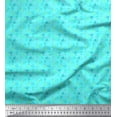 thumbnail image 1 of Soimoi Poly Georgette Fabric Dot & Triangle Shirting Print Fabric by The Yard 52 Inch Wide, 1 of 1