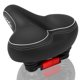 thumbnail image 1 of Asiento de bicicleta WUVOP de gran tamaño, ancho e impermeable para pelotones y bicicletas, 1 of 6