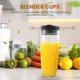 thumbnail image 4 of Vaso de 32 onzas shaofei con Tapa sellada para licuadora Ninja Auto-IQ, 4 of 5