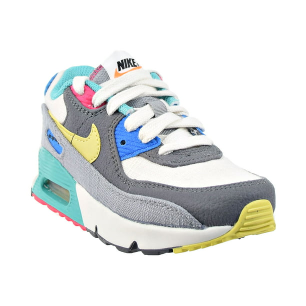 Nike Air Max 90 (PS) Little Shoes Phantom-Celery-Iron Grey-Rush Pink dq7761-001 - Walmart.com