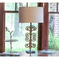 thumbnail image 2 of Table Lamps Slant Retro Oval Hardback Lampshade with Washer Fitter, Heather,Floor Lamps, 2 of 7