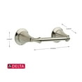 thumbnail image 4 of Delta 79450-SS Linden Toilet Paper Holder Stainless Steel, 4 of 5