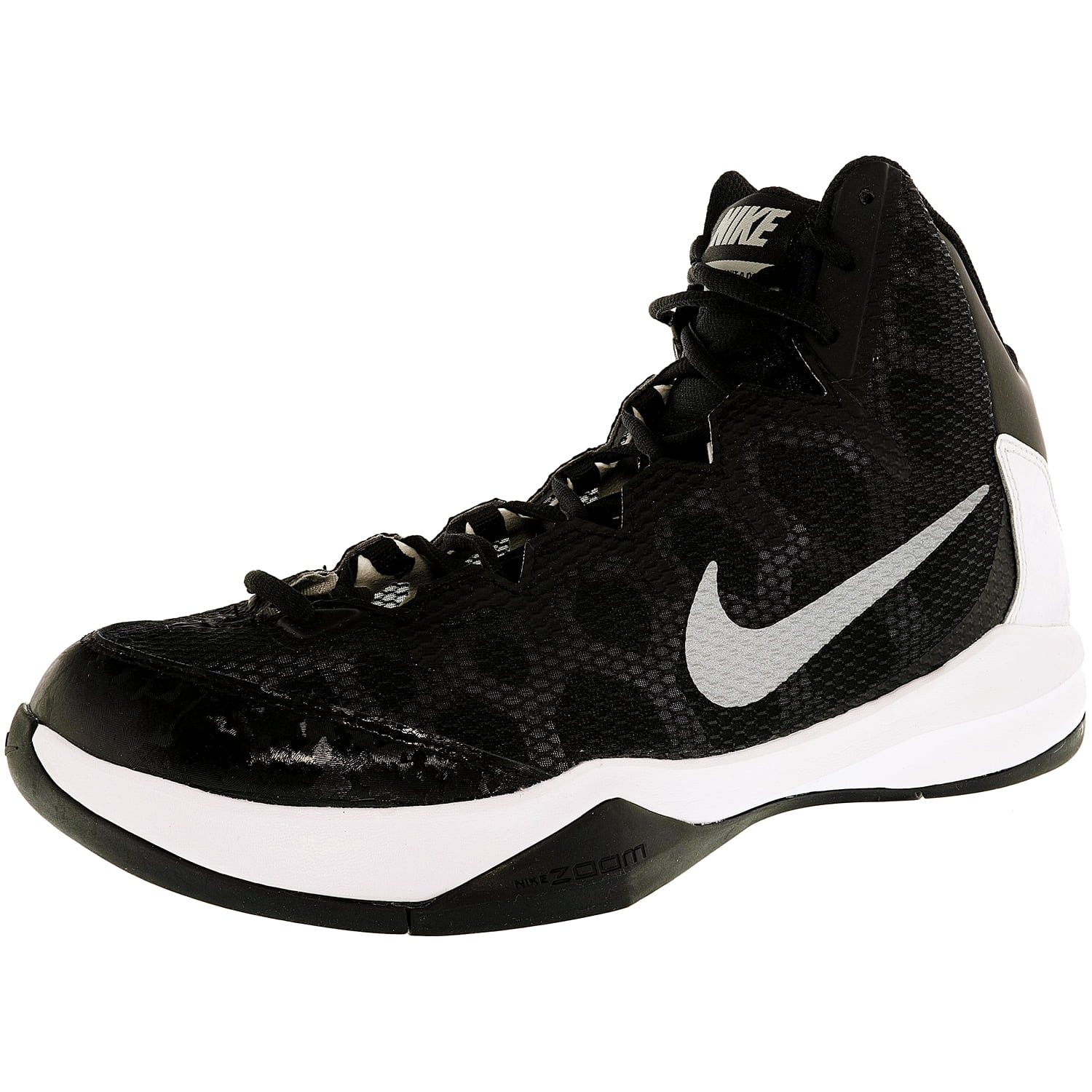 Nike Men's Zoom Without A Doubt 002 Ankle-High Fabric Basketball Shoe ...