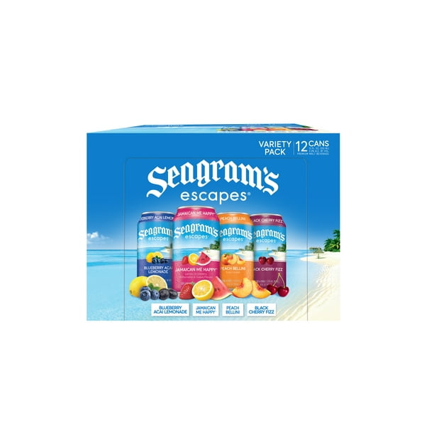 Seagram's Escapes Variety Pack 12/12C