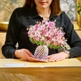 thumbnail image 3 of Paper Love HugePop Cherry Blossom Faux Flower Bouquet with Detachable Artificial Flowers, 3 of 9