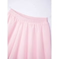 thumbnail image 5 of ZDHoor Girls Chiffon Pull On Ballet Dance Skirt Sheer Wrap Skirt Ballerina Dancewear,Sizes 2-16 Pink-B 7-8, 5 of 7