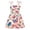 style-02 Beige, variante sur Gubotare Robe de Fête pour Enfant Robe Décontractée pour Bébé Fille Robe Smockée pour Tout-Petit Robe d'Été à Imprimé Floral pour le Printemps et l'Été 3T 4T (Marine, 3-4 Ans)