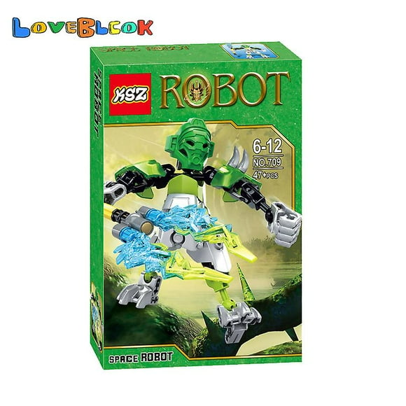 Bionicle Mini Protector Of Jungle Action Figures Robot Building Block Toys Set For Kids Boy Christmas Birthday Gift 47pcs/set