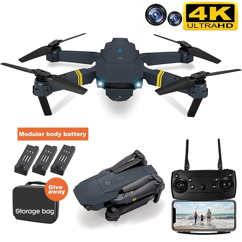 Drone X Pro 5G Selfie WIFI FPV With 4K HD Dual Camera Foldable RC Quadcopter US 