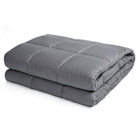 Gymax 7-20 lbs Weighted Blankets Twin/Full/Queen/King Size Cotton w/ Glass  Beads | Walmart Canada