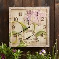 thumbnail image 2 of Reloj Taylor Precision Products de poliresina, madera de playa, 14 x 14 cm, 2 of 4