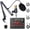 Gold + Black, variant on Podcast Equipment Bundle, V10XPRO Audio Interface Live Sound Card with BM800 Condenser Microphone, Voice Changer, Recording Studio Equipment for Streaming Podcasting Gaming, for YouTube Twitch