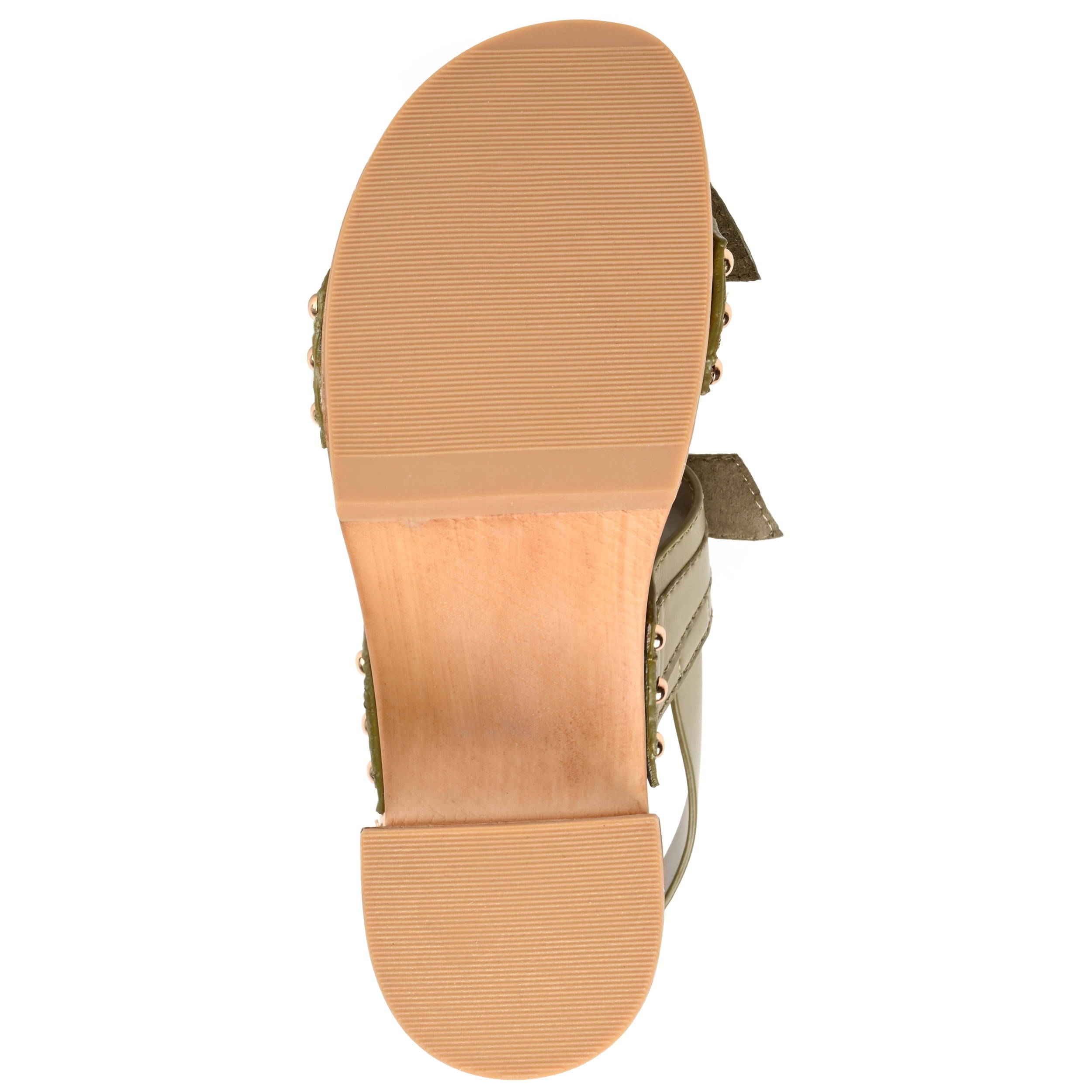 Journee Womens Tia Double Bow Accent Clog Sandals