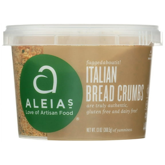 Aleia'S - Gluten Free Bread Crumbs - Italian, 13 oz