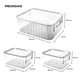 thumbnail image 3 of Set de 3 Cajas de Almacenamiento con Tapa | Plástico Resistente, Transparente y Diseño Apilable con Asas para Organización del Hogar u Oficina, 3 of 5