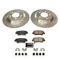 thumbnail image 3 of PowerStop Rear Z23 Evolution Sport Carbon-Fiber Ceramic Brake Pad and Drilled & Slotted Rotor Kit Fits: KIA Select Models K8923, 3 of 10