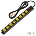 thumbnail image 1 of Power Strip OKCHILD de 8 enchufes con protector contra sobretensiones, cable de 6 pies, 1 of 9