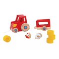 thumbnail image 3 of Janod - Farm: Pull Along Tractor - Wood Toy - 12 months +, 3 of 3