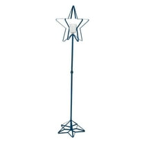 A&B Home Star Metal & Glass Candle Holder - 16" x 16" x 60.2" - Blue