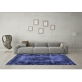 thumbnail image 3 of Ahgly Company Indoor Rectangle Persian Blue Traditional Area Rugs, 7' x 9', 3 of 4