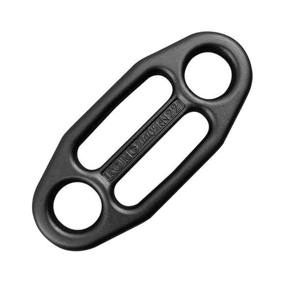 Kong Kong Gigi Gigi Belay Device in Sleek Black - Secure Climbing Gear for Safety and Control