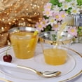 thumbnail image 3 of AllWays Plaza 200Pack Gold Plastic Cups,9 Oz Elegant Clear Plastic Cups Gold Rimmed Disposable Wine Glasses Fancy Disposable Party Cup Wedding Cup Drinking Tumblers Cocktail Glasses Perfect for Party, 3 of 7