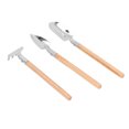 thumbnail image 3 of Garden Shovel Set Spade Trowel Cultivator Transplanter Stainless Steel Weeding Tool Kit, 3 of 14