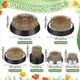 thumbnail image 3 of 6Pcs Flower Frogs Round Brass Floral Frogs Flower Holder Japanese Ikebana Vase Kenzan Flower Arranger Flower Fixed Tools, 3 of 5