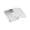 🍒 MulticolorD_Hot#122, variant on Rectangular Metal Storage Box With Clear Window Lid, Portable Organizer Case for Jewelry, Press-On Nails, and Crafts