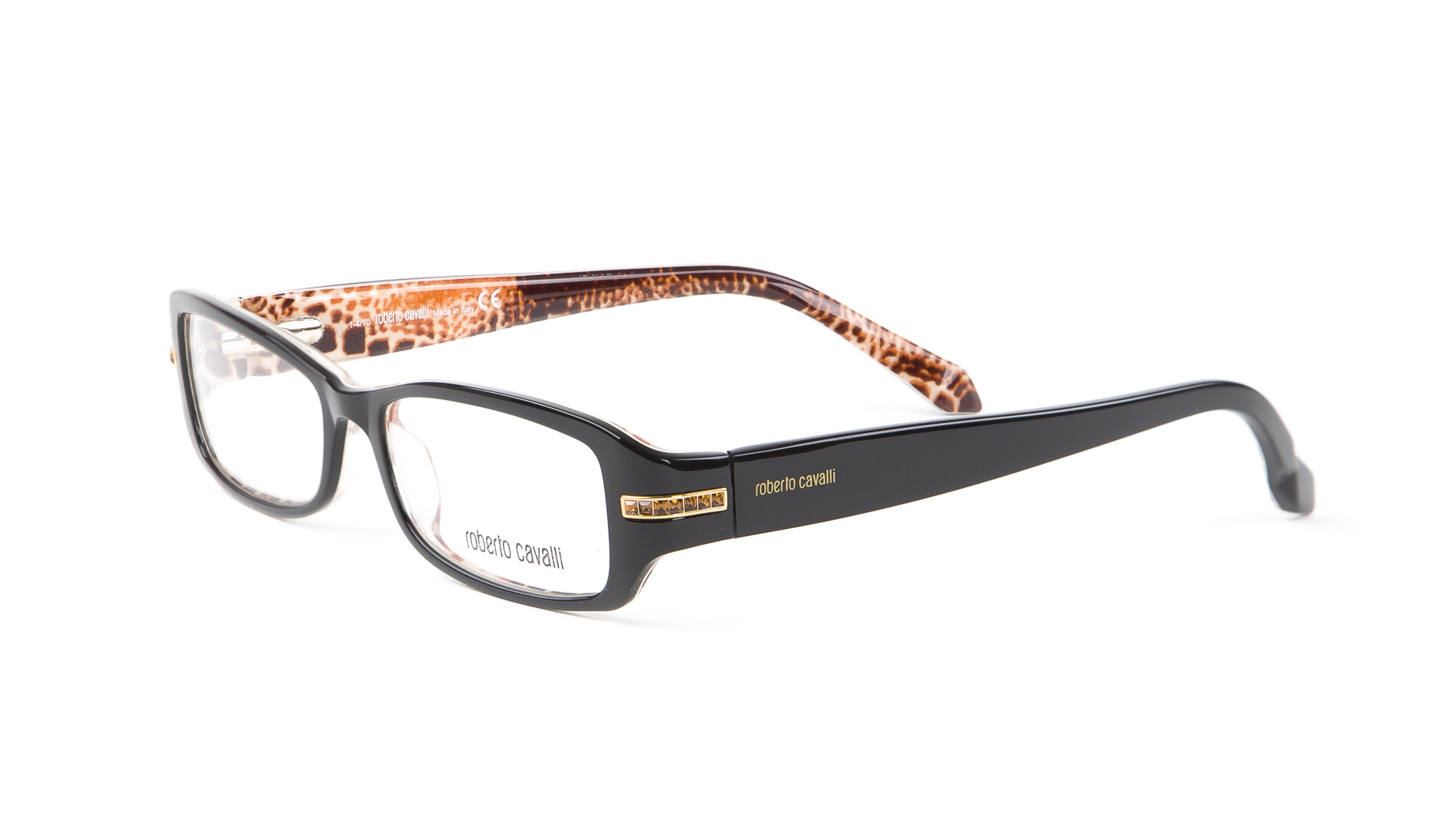 Roberto Cavalli Verbena Eyeglass Frames 52mm Black - image 1 of 3