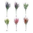 thumbnail image 3 of Inteprter 12 paquetes/lote de flores artificiales exquisitas hechas a mano no tóxicas y de bajo mantenimiento para madres no tóxicas Flores artificiales Rosa, 3 of 6