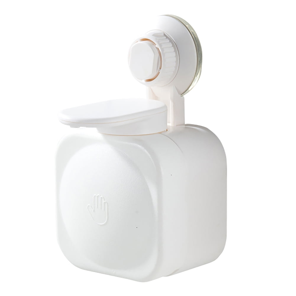 Wall Mount Soap Dispenser Waterproof Suction Cup Soap Box ...