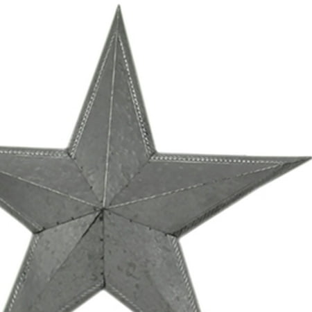18 Inch Galvanized Metal Star Rustic Wall Art Indoor Outdoor Decorative Hanging Western Home Decor Canada Galvanized Metal Star Rustic Wall Art, Outdoor Metal Star Wall Art